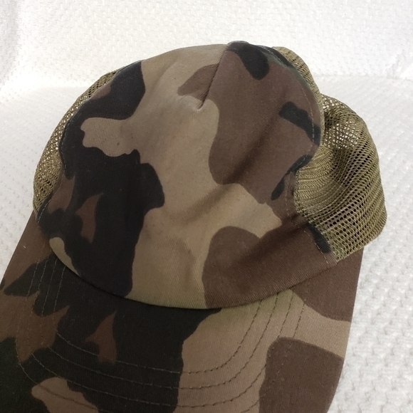 The Pro Adjustable Adult Camo Hat Ball Cap USA - Picture 8 of 8